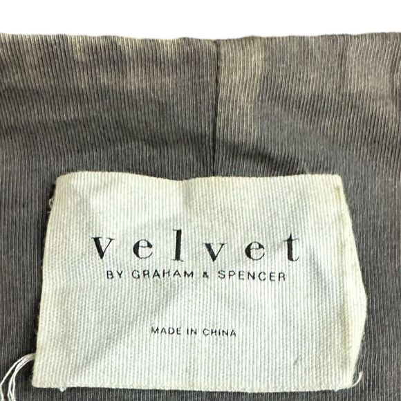 VELVET BY GRAHAM & SPENCER Women’s Camo Blair Utility Tie Waist Vest Size Medium - Picture 8 of 10